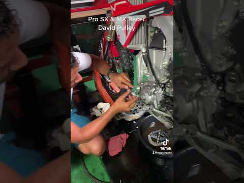 PC Racing FLO Oil Filter #PC116 installed by Pro Racer David Pulley