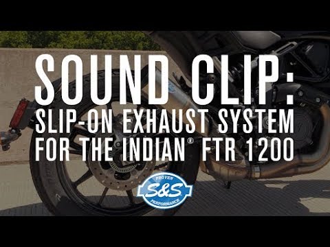 S&S Cycle’s Grand National Slip-on for the FTR1200