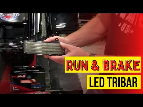 Custom Dynamics - ProBEAM® LED TriBar Light Adds Brake Light to Street/Road Glides