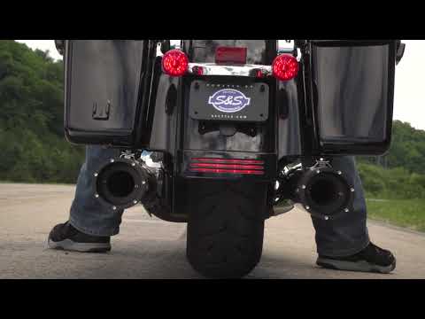 S&S Cycle - El Dorado 50 State CARB Legal Exhaust for 2017+ M8 H-D®Touring Models