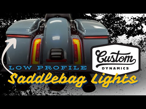 Custom Dynamics Saddlebag Lights for 2024 Harley-Davidson Motorcycles