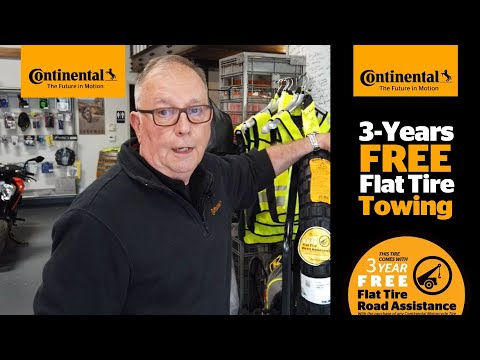 Continental - 3-Years FREE Flat Tire Towing with Every ContiMoto Tire