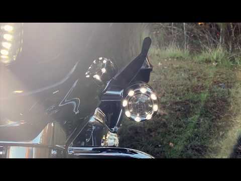 custom dynamics - ProBEAM Amber/White Bullet Ringz for Harley Davidson