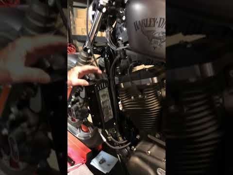 UltraCool 3.0 Oil Cooler Install for 2004-2020 Harley-Davidson Sportster Electrical Test