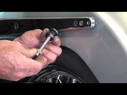 Cycle Visions Barebacks 86-99 FLSTC Quick Release Install Video