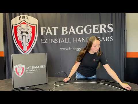 Fat Baggers - Upper Clutch Cables for '21-'24 Touring Models incl '23-'24 CVOs