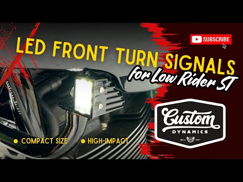 Custom Dynamics High-Performance LED Front Turn Signals