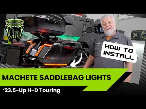 Ciro - Machete Saddlebag Lights