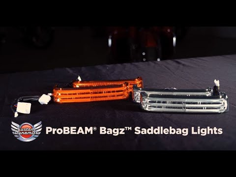 CUSTOM Dynamics How To Install ProBEAM® BAGZ™ LED Saddlebag Lights for Harley-Davidson®