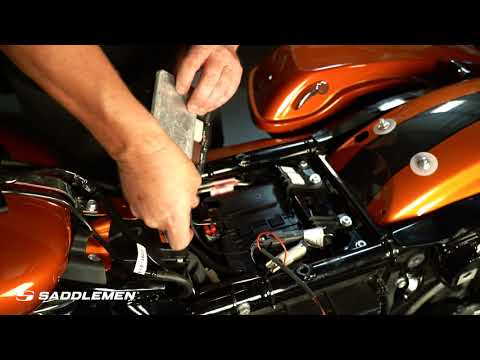 Saddlemen - Installation Overview // Harley Road Sofa LS Heated Seat
