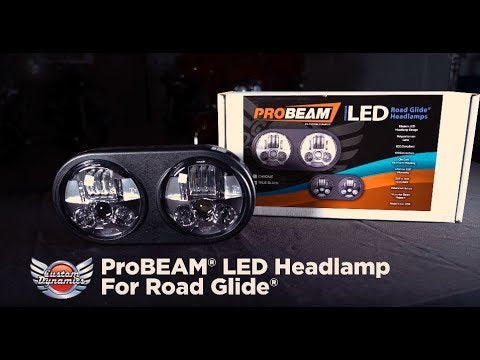 Custom Dynamics - Install: ProBEAM LED Headlamp for Harley Davidson Road Glide Models