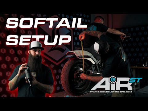 Legend Suspensions - The BEST Setup For AIR Suspension On Softail's