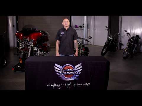 Custom Dynamics - How To Install ProBEAM Flat Bezels for Harley Davidson Motorcycles