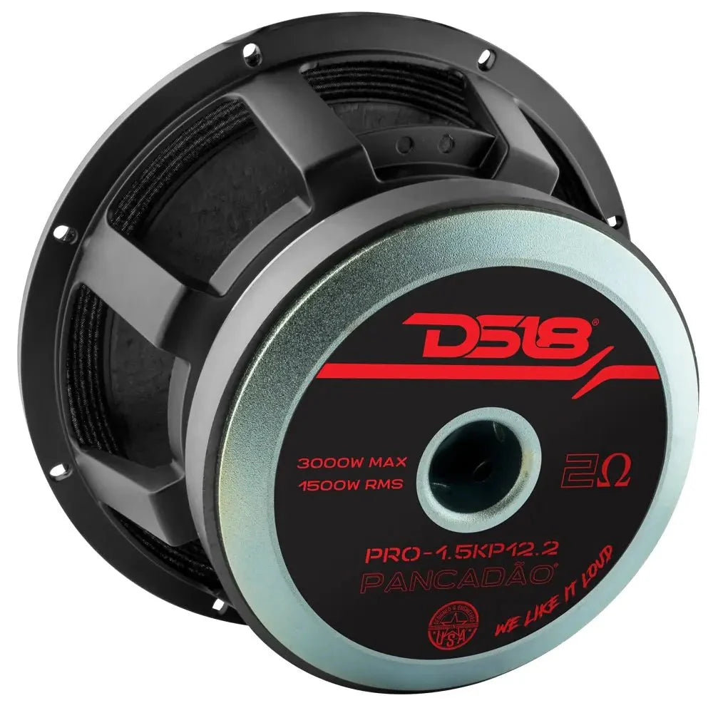 DS18 PRO-1.5KP12.2 PANCADÃO Mid-Bass Loudspeaker 12" 1500 Watts Rms 2-Ohm — image 6