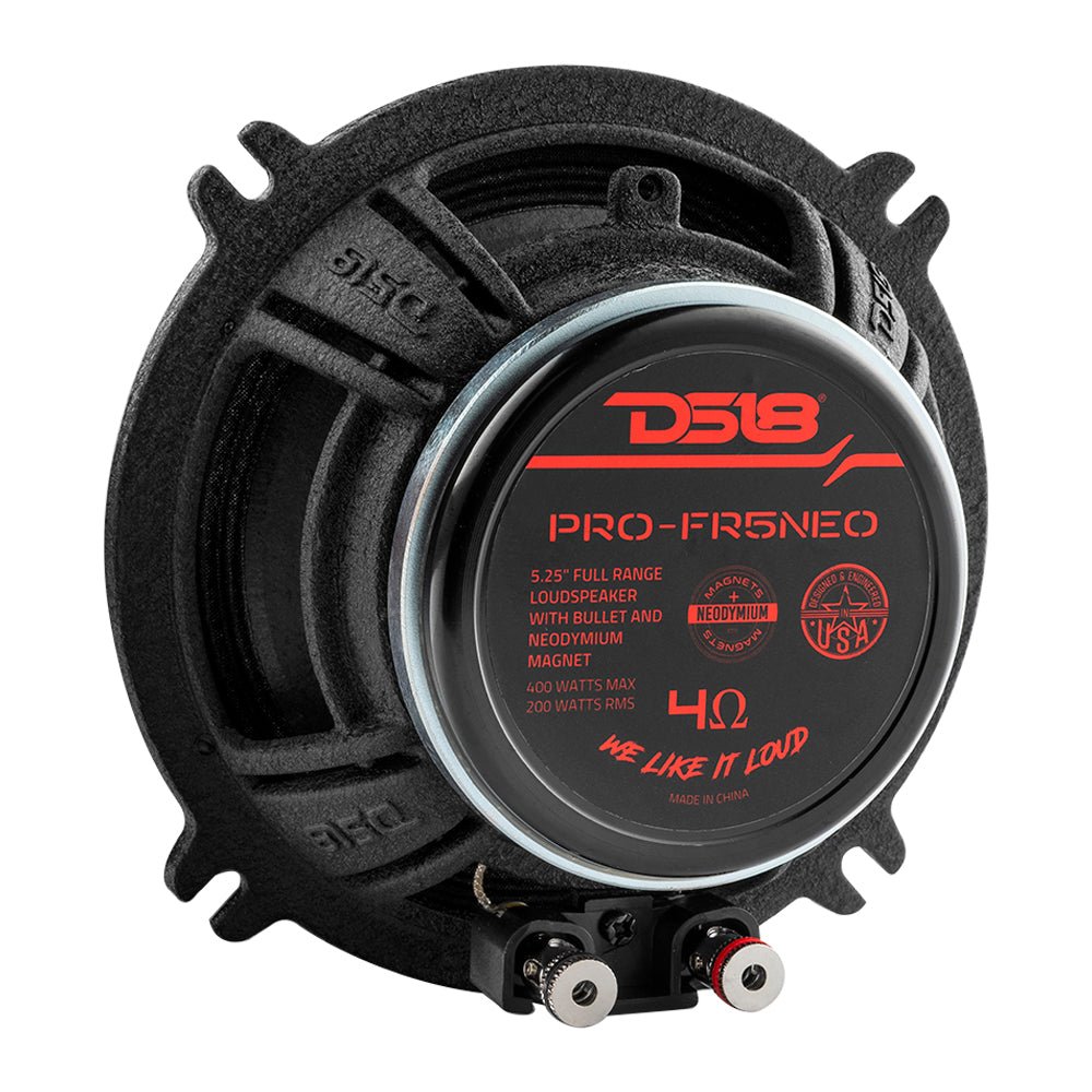 DS18 PRO-FR5NEO PRO 5.25" Neodymium Full-Range Bullet Loudspeaker 200 Watts Rms 4-Ohm — image 8
