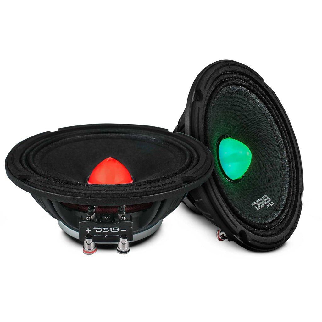 DS18 PRO-FR6NEORGB 6.5" Full-Range Loudspeaker with RGB LED Bullet 225 Watts Rms Neodymium Magnet — image 2
