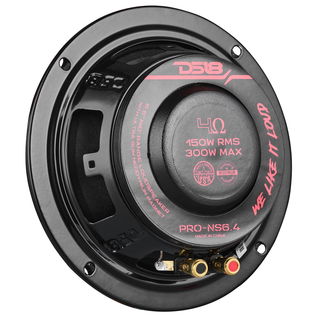 DS18 PRO-NS6.4 PRO 6.5" Shallow Neodymium Full-Range Loudspeaker 150 Watts Rms 4-Ohm — image 3