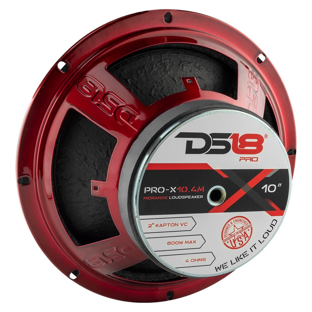 DS18 PRO-X10.4M PRO-X 10" Mid-Range Loudspeaker 300 Watts Rms 4-Ohm — image 4