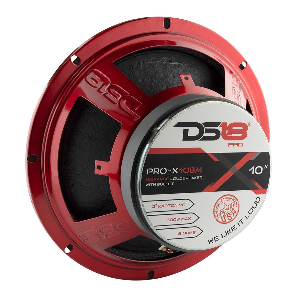 DS18 PRO-X10BM PRO-X 10" Mid-Range Bullet Loudspeaker | 300W RMS 8-Ohm — image 4