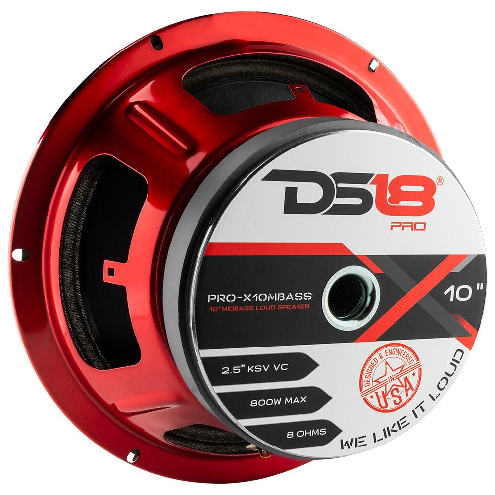DS18 PRO-X10MBASS PRO-X 10" Mid-Bass Loudspeaker | 400W RMS 8-Ohm — image 4