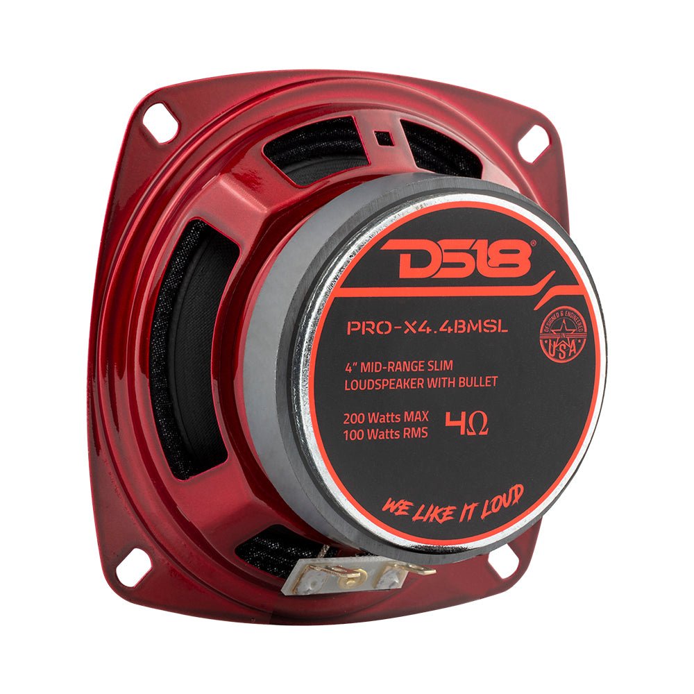 DS18 PRO-X4.4BMSL PRO-X 4" Shallow Mid-Range Bullet Loudspeaker | 100W RMS 4-Ohm — image 6
