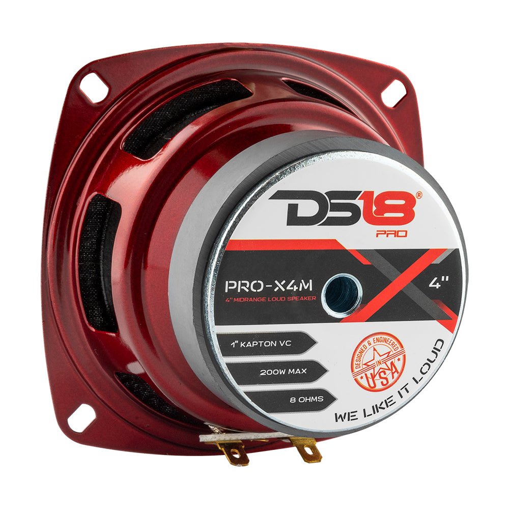 DS18 PRO-X4M PRO-X 4" Mid-Range Loudspeaker 100 Watts Rms 8-Ohm — image 4