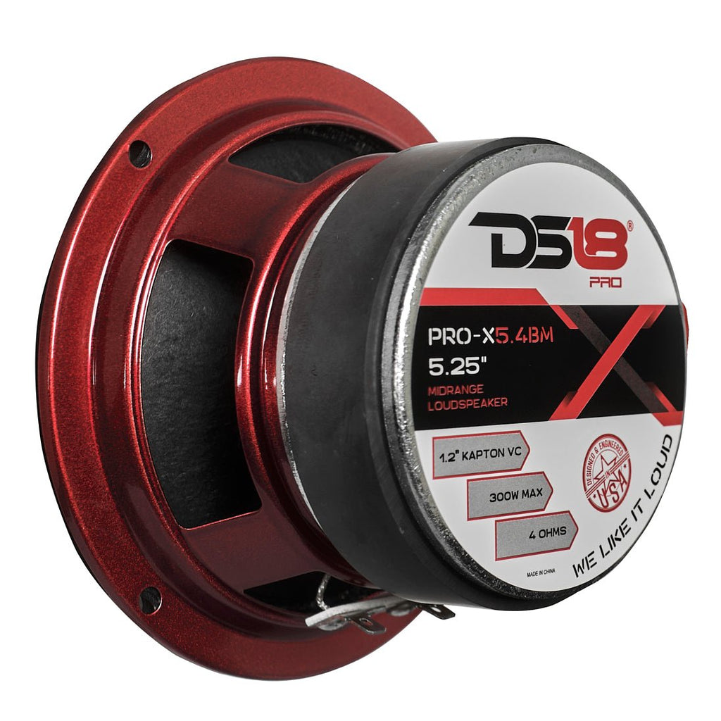 DS18 PRO-X5.4BM PRO-X 5.25" Mid-Range Loudspeaker with Bullet | 150W RMS 4-Ohm — image 4