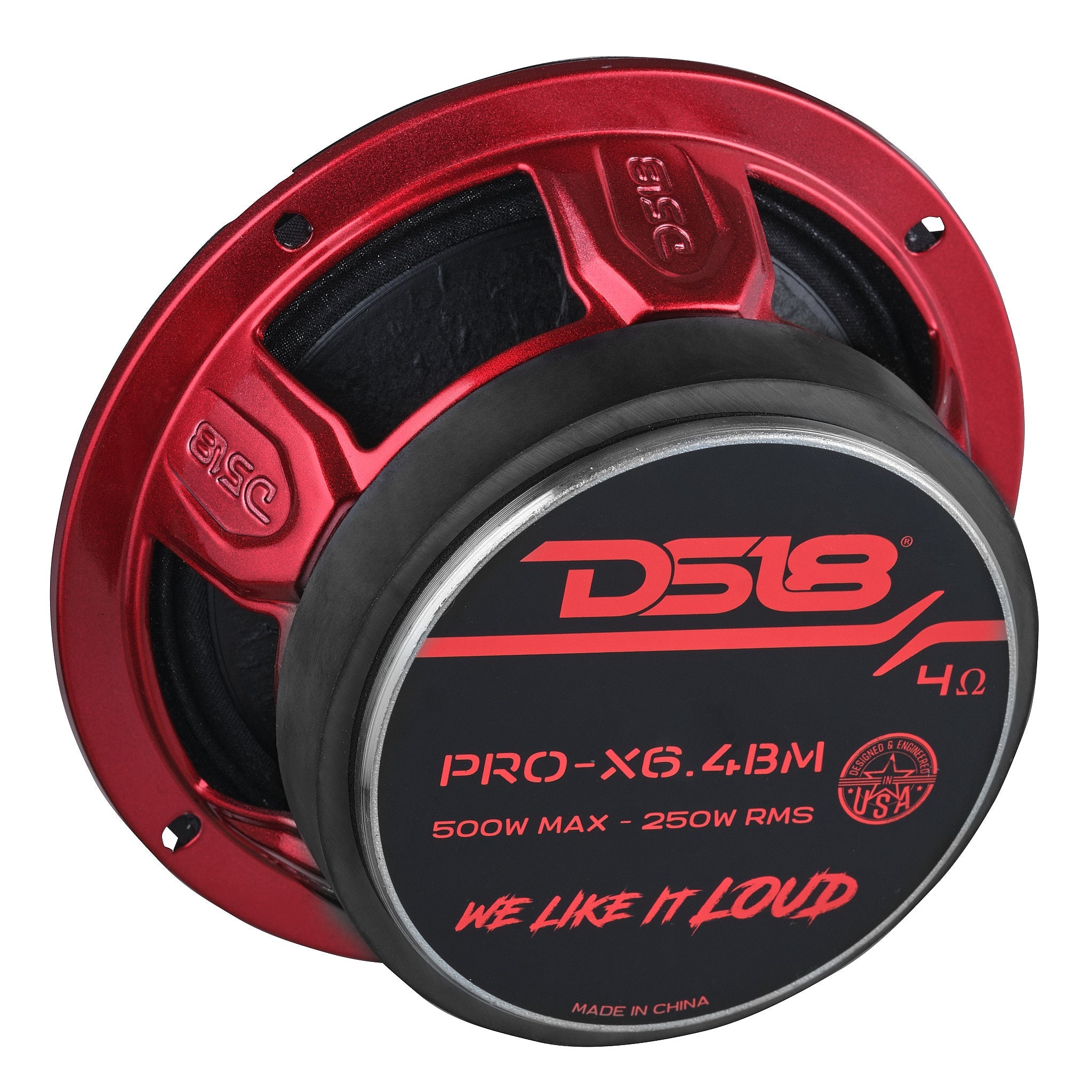 DS18 PRO-X6.4BM PRO-X 6.5" Mid-Range Loudspeaker with Bullet | 250W RMS 4-Ohm — image 6