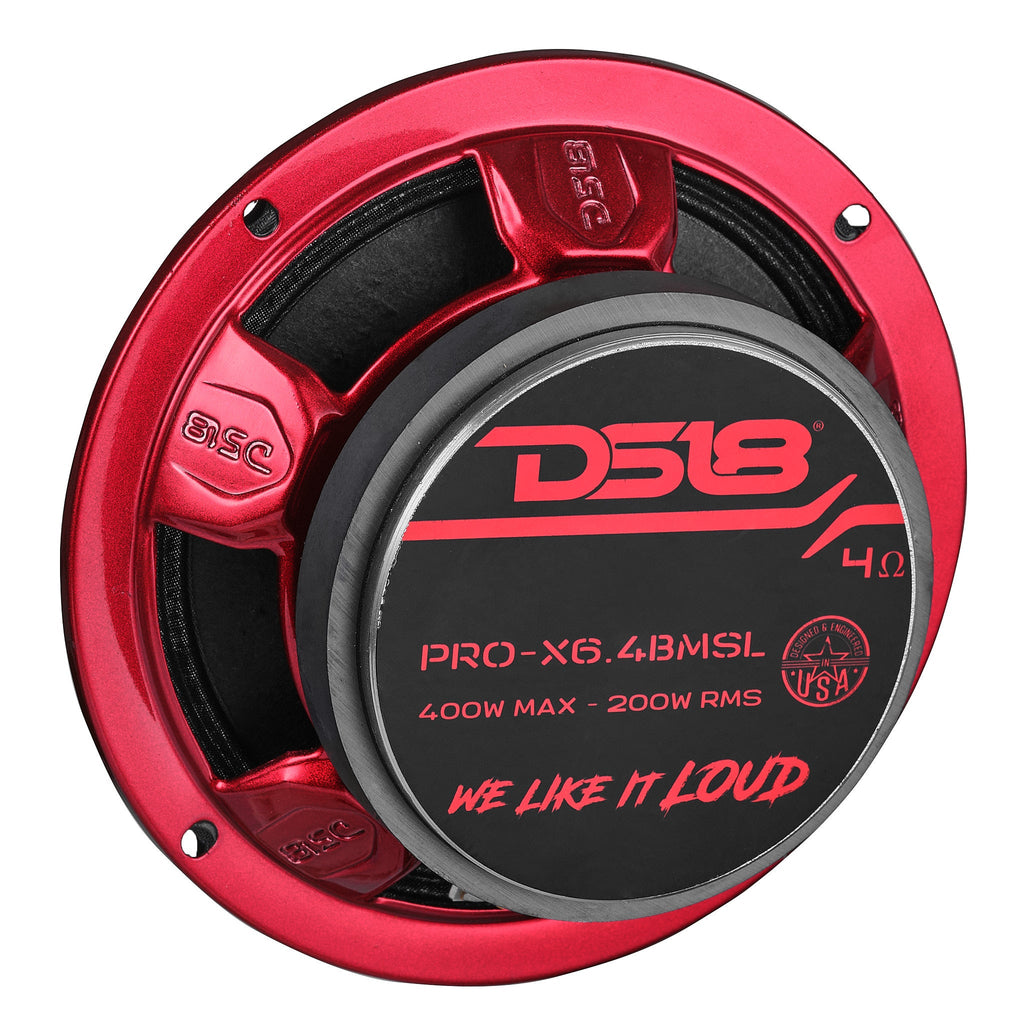 DS18 PRO-X6.4BMSL PRO-X 6.5" Shallow Mid-Range Bullet Loudspeaker | 200W RMS 4-Ohm — image 5