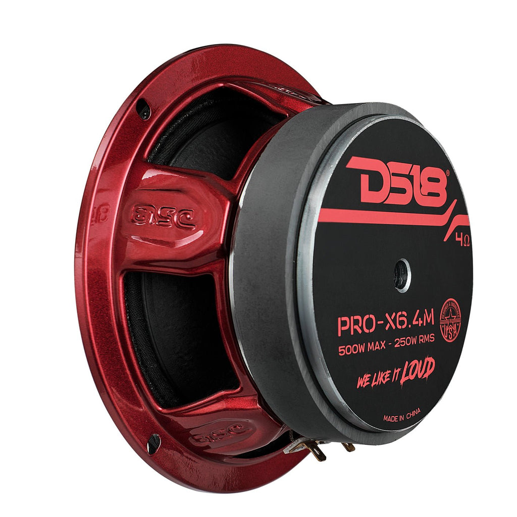 DS18 PRO-X6.4M PRO-X 6.5" Mid-Range Loudspeaker 250 Watts Rms 4-Ohm — image 4