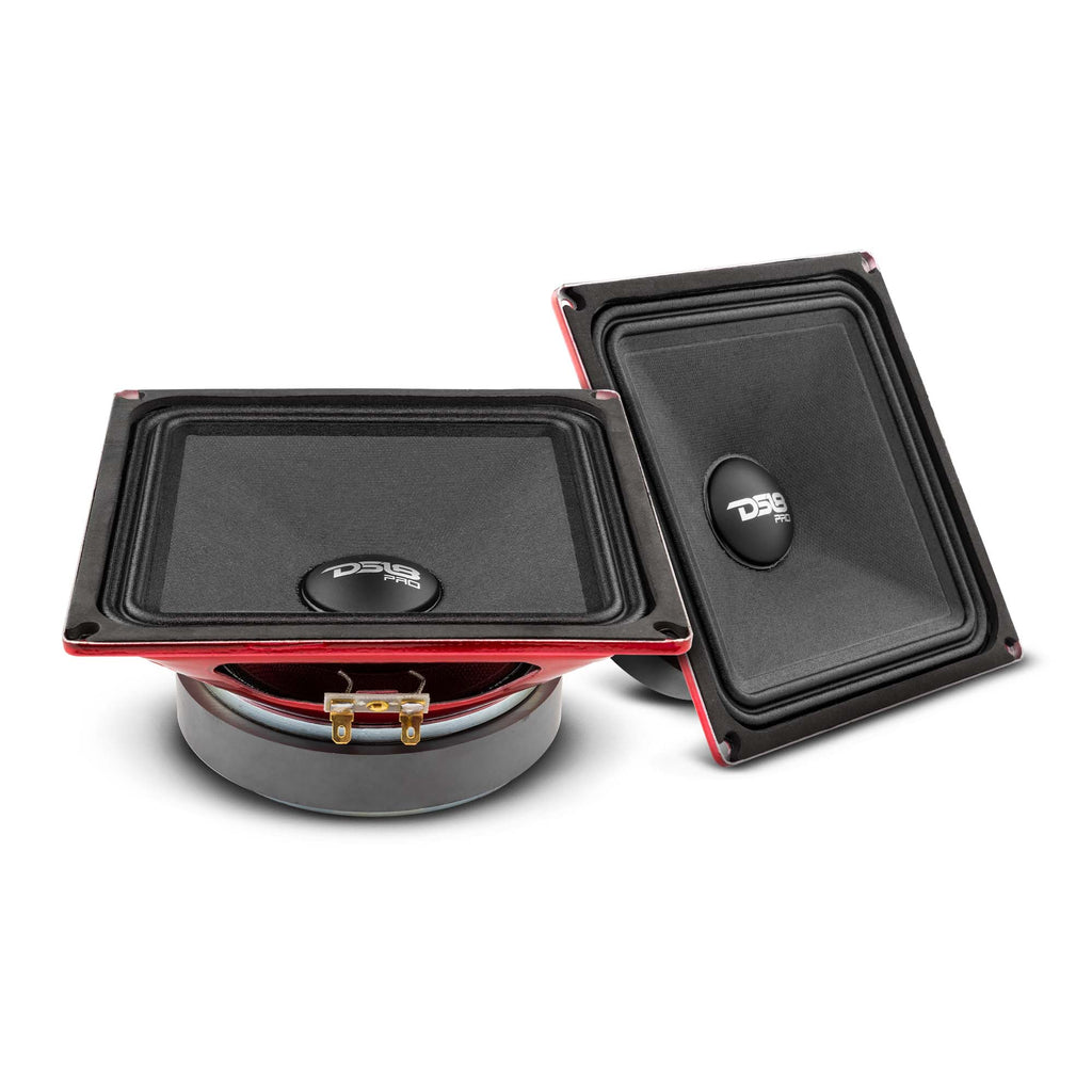 DS18 PRO-X6.4MSQ PRO 6.5" Square Midrange Loudspeaker 450 Watts 4-ohm — image 2