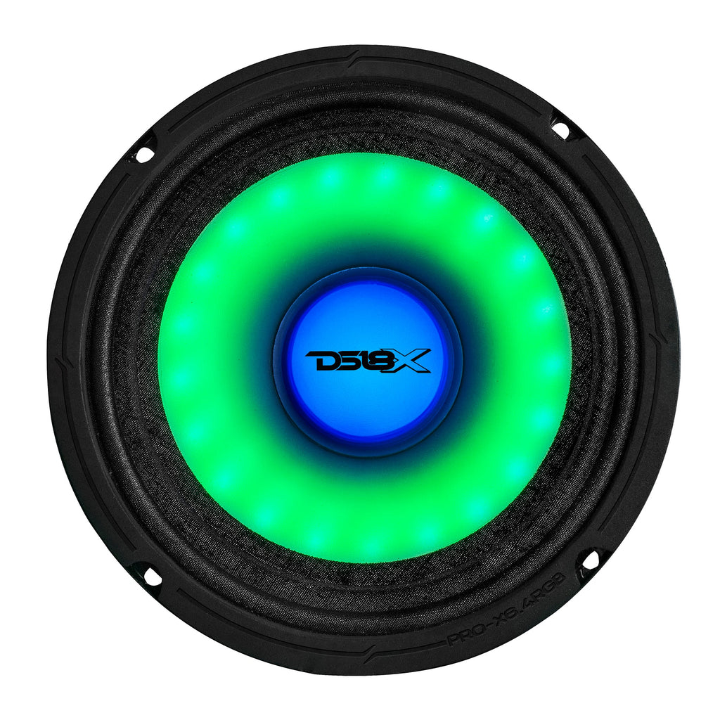 DS18 PRO-X6.4RGB 6.5" Mid-Range Loudspeaker with Dual RGB LED For Cone & Dust Cap 250 Watts 4-Ohm — image 4