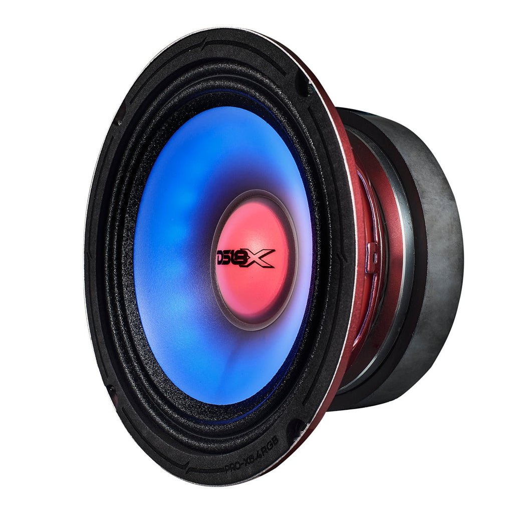 DS18 PRO-X6.4RGB 6.5" Mid-Range Loudspeaker with Dual RGB LED For Cone & Dust Cap 250 Watts 4-Ohm — image 5