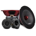 DS18 PRO-X8.4BMPK Pro Audio Loudspeakers & Tweeters Package - Pair PRO-X8.4BM + Pair of PRO-TW1X/BK — image 1