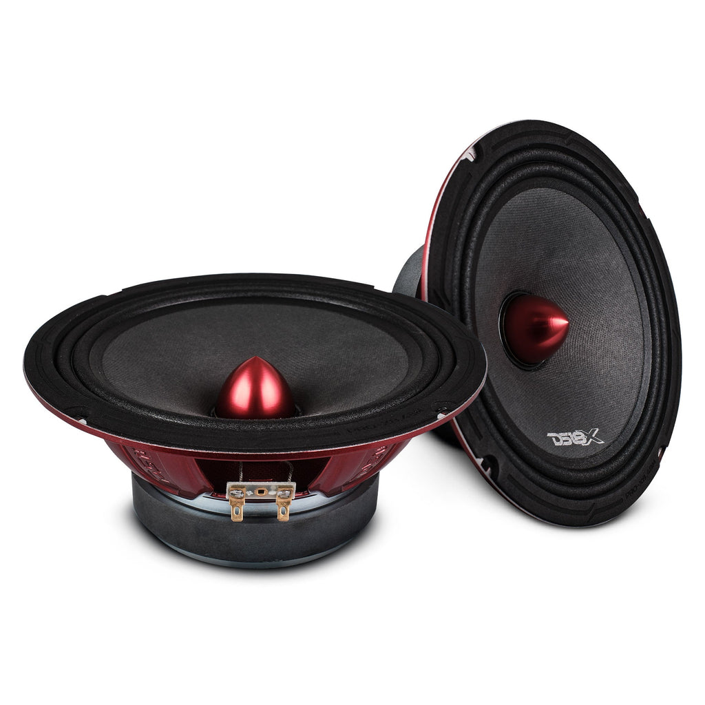DS18 PRO-X8.4BMPK Pro Audio Loudspeakers & Tweeters Package - Pair PRO-X8.4BM + Pair of PRO-TW1X/BK — image 2