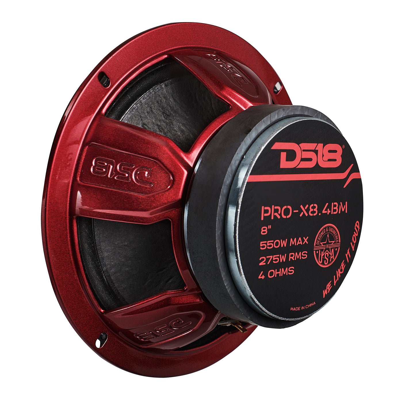 DS18 PRO-X8.4BMPK Pro Audio Loudspeakers & Tweeters Package - Pair PRO-X8.4BM + Pair of PRO-TW1X/BK — image 5