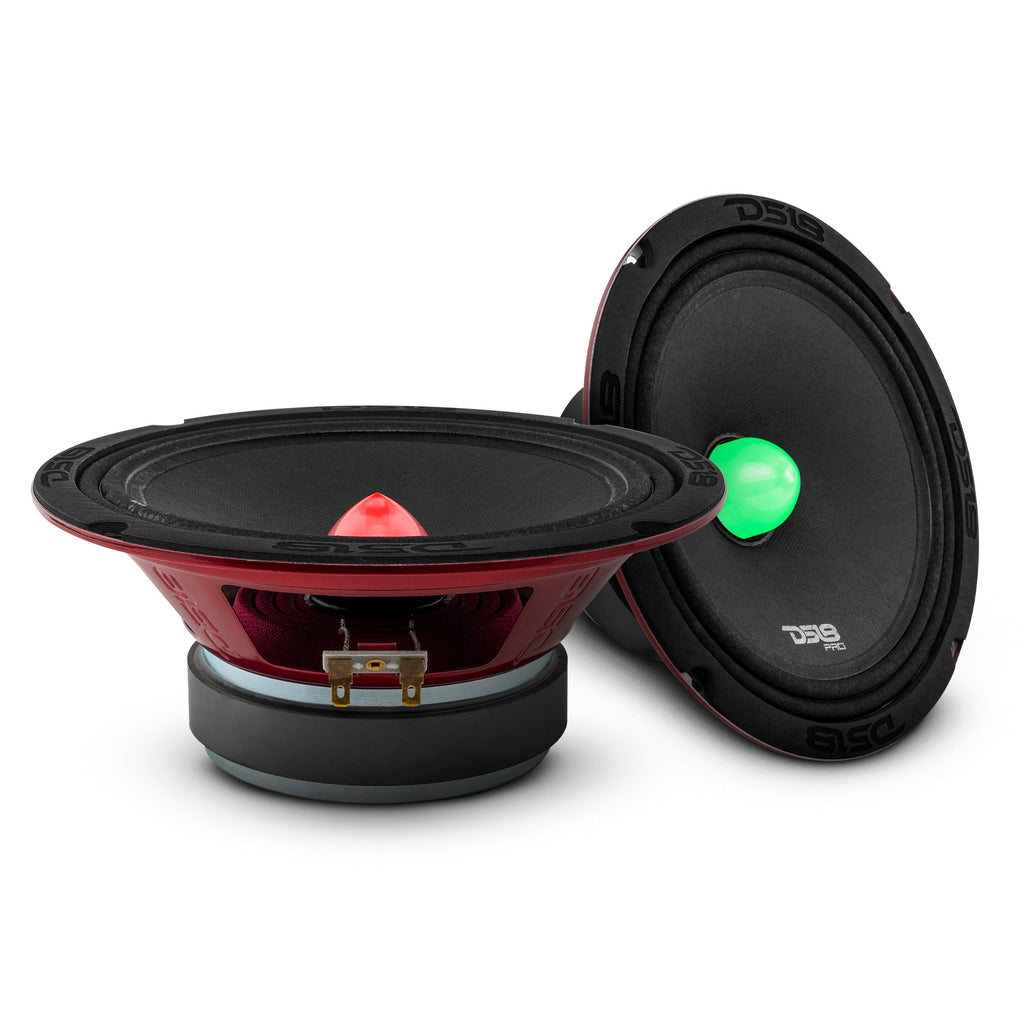 DS18 PRO-X8.4BMRGB PRO-X 8" Mid-Range Loudspeaker with RGB Light Bullet 275 Watts Rms 4-Ohm — image 2