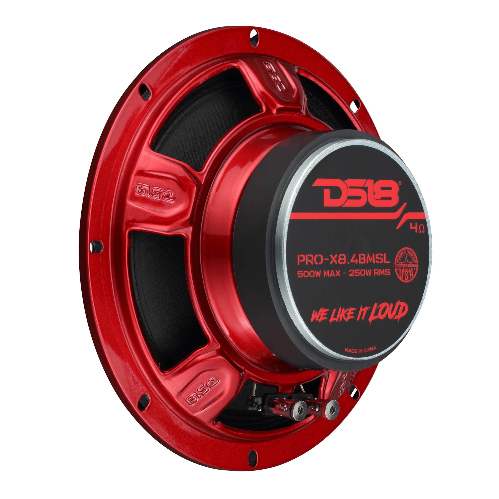 DS18 PRO-X8.4BMSL PRO-X 8" Shallow Mid-Range Bullet Loudspeaker | 250W RMS 4-Ohm — image 4