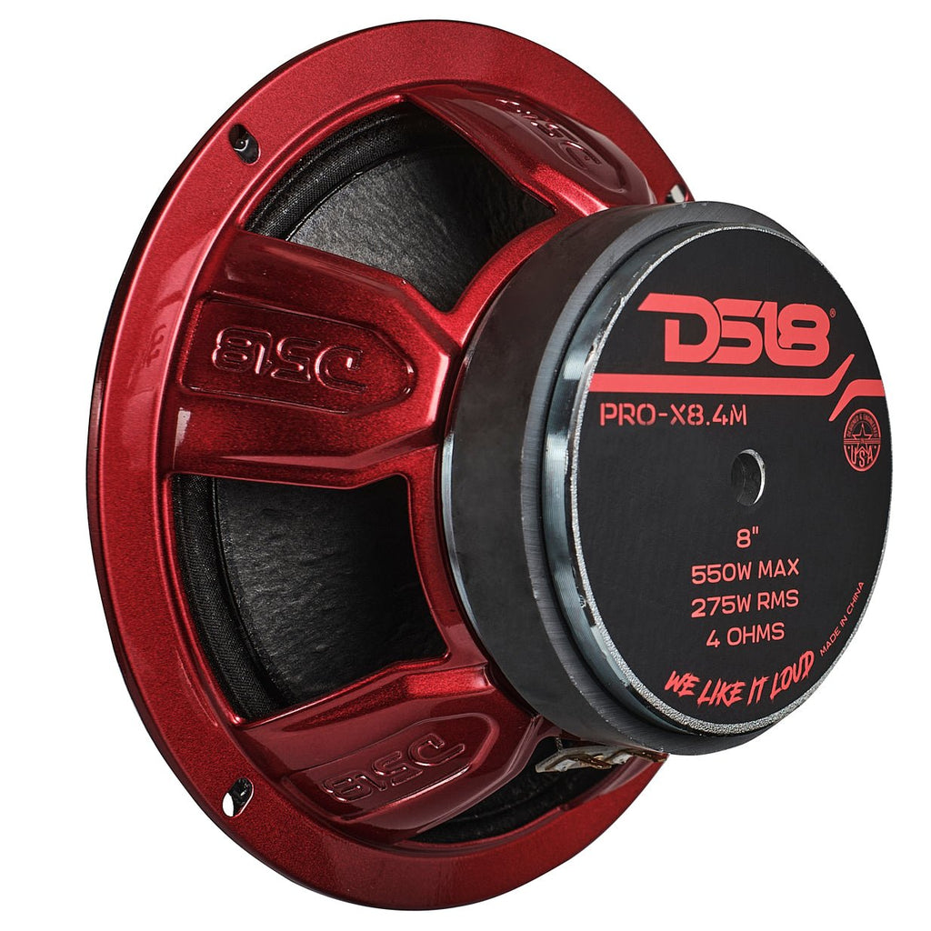 DS18 PRO-X8.4M PRO-X 8" Mid-Range Loudspeaker 275 Watts Rms 4-Ohm — image 4