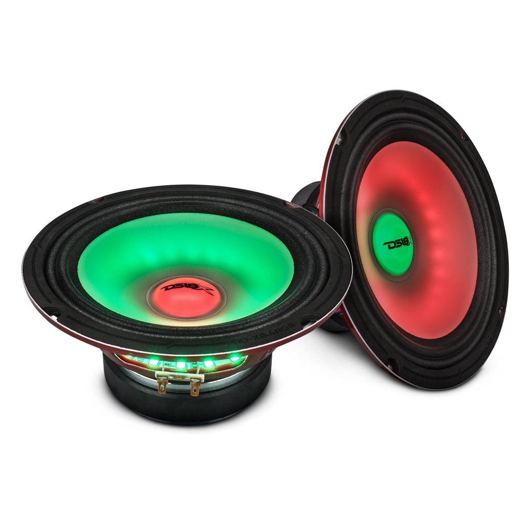 DS18 PRO-X8.4RGB 8" Mid-Range Loudspeaker with Dual RGB LED For Cone & Dust Cap 275 Watts 4-Ohm — image 2