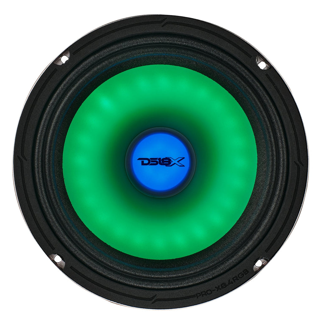 DS18 PRO-X8.4RGB 8" Mid-Range Loudspeaker with Dual RGB LED For Cone & Dust Cap 275 Watts 4-Ohm — image 3