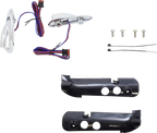 PAUL YAFFE BAGGER NATION Run/Turn Signal - Amber/White - Chrome - FLTR PYO:LB-RG-DRL-C — image 1