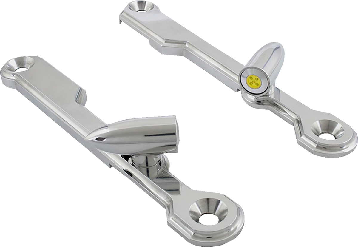 PAUL YAFFE BAGGER NATION Bullet Turn Signals - Chrome - FLHX/FLHR PYO:LB-SG-DRL-C — image 1