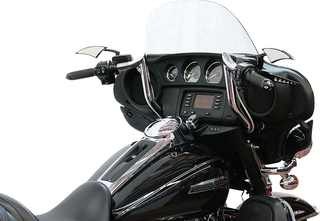 PAUL YAFFE BAGGER NATION Pre-Wired Handlebar - Monkey Bar - 10" - Chrome PYO:MBBPW-10 C — image 2