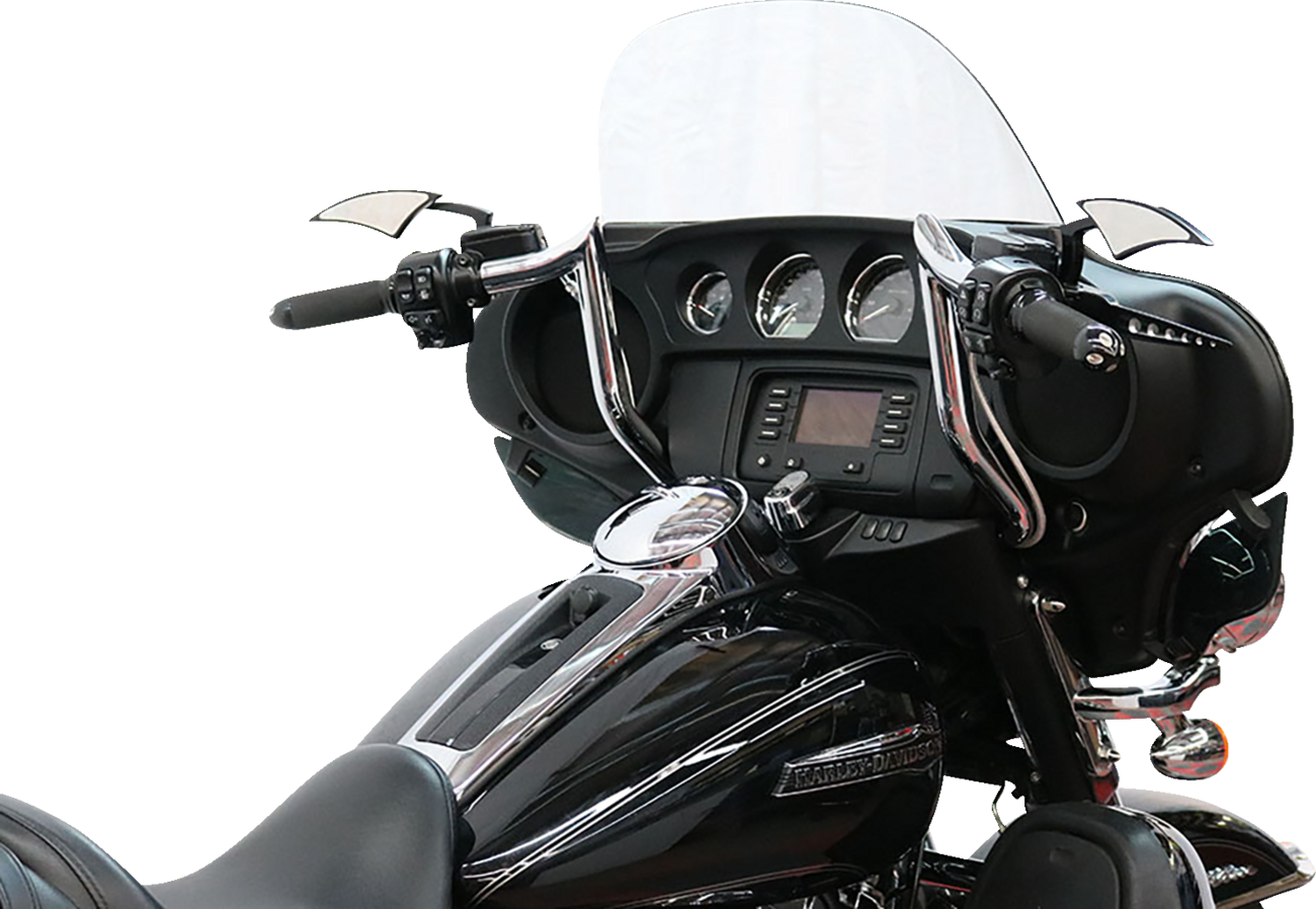 PAUL YAFFE BAGGER NATION Pre-Wired Handlebar - Monkey Bar - 10" - Chrome PYO:MBBPW-10 C — image 2