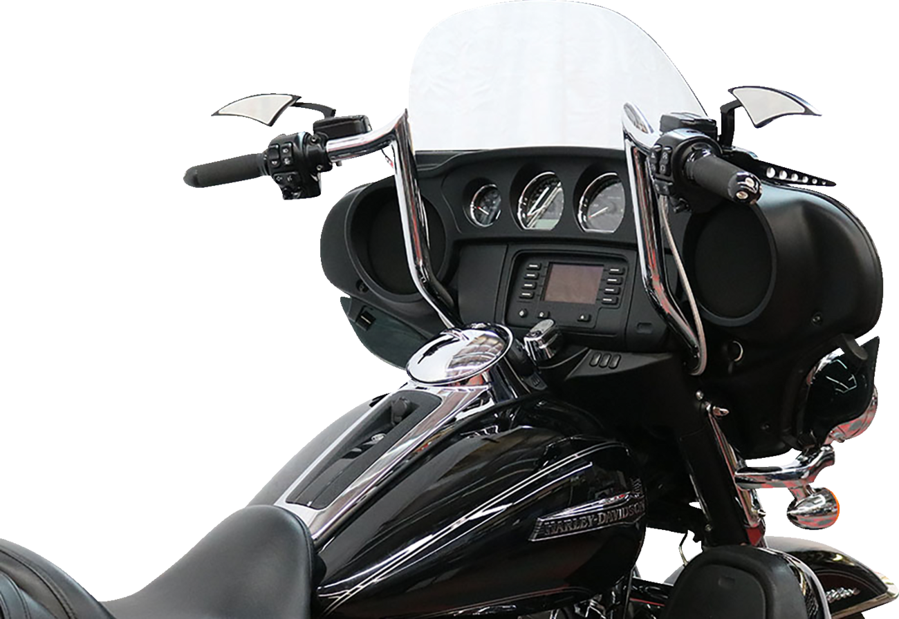 PAUL YAFFE BAGGER NATION Pre-Wired Handlebar - Monkey Bar - 12" - Chrome PYO:MBBPW-12 C — image 2