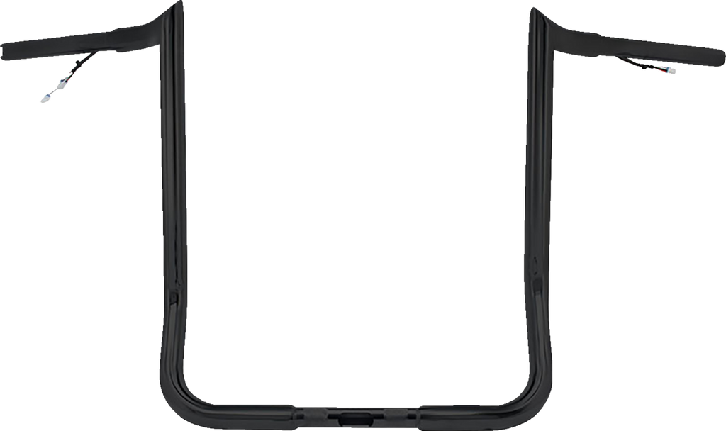 PAUL YAFFE BAGGER NATION Pre-Wired Handlebar - Monkey Bar - 14" - Black PYO:MBBPW-14 B — image 1