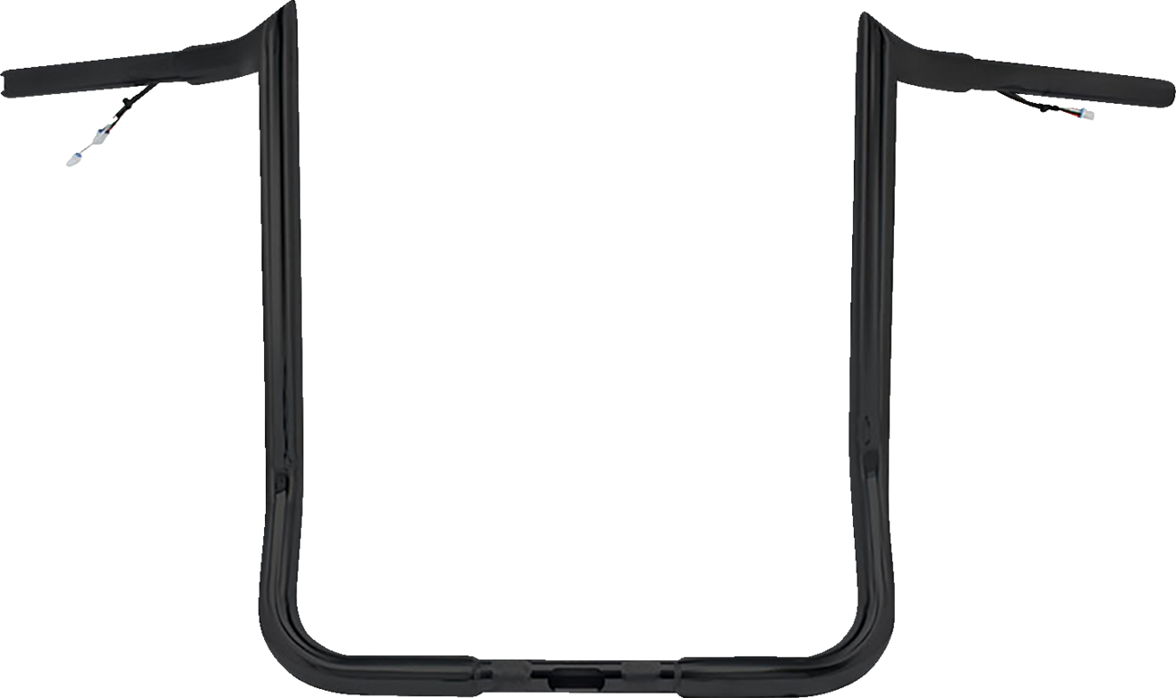 PAUL YAFFE BAGGER NATION Pre-Wired Handlebar - Monkey Bar - 14" - Black PYO:MBBPW-14 B — image 1
