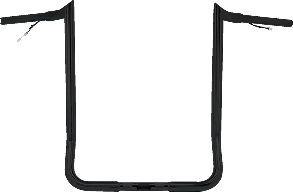PAUL YAFFE BAGGER NATION Pre-Wired Handlebar - Monkey Bar - 16" - Black PYO:MBBPW-16 B — image 1
