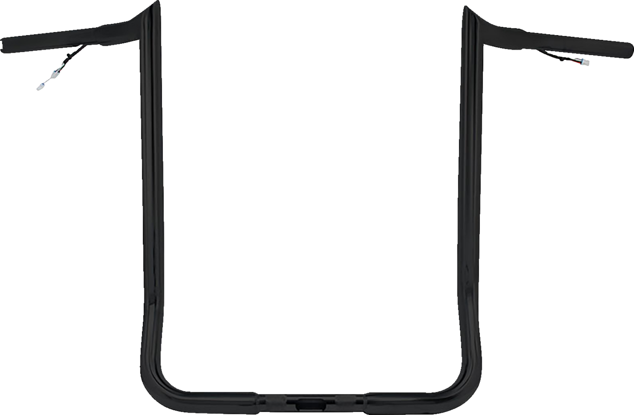 PAUL YAFFE BAGGER NATION Pre-Wired Handlebar - Monkey Bar - 16" - Black PYO:MBBPW-16 B — image 1